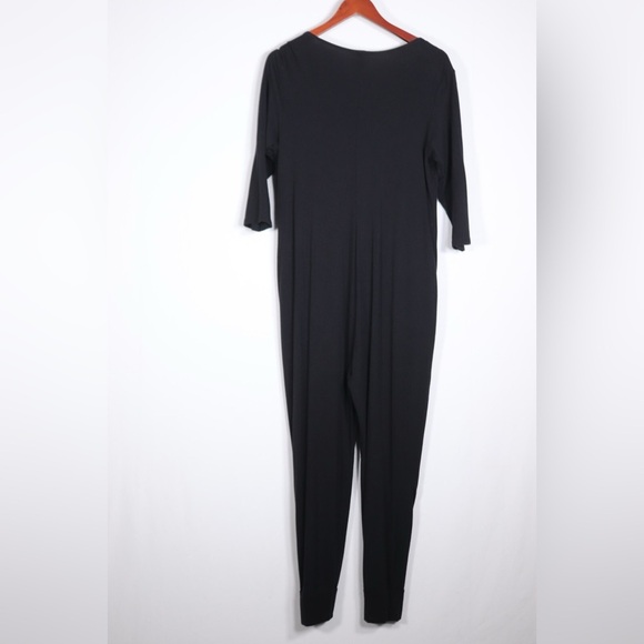 Smash + Tess Women’s Medium Black Monday Romper in Midnight One Piece 3/4 Sleeve - Picture 4 of 5